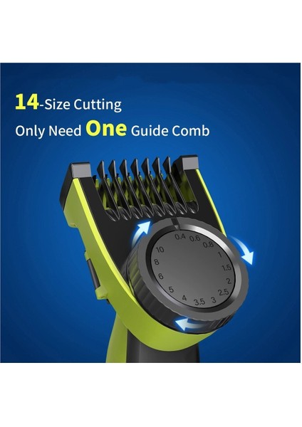 Hermoso Philips Oneblade QP2520 QP2530 QP2630 QP2620 Elektrikli Düzeltici ve Tıraş Makinesi Için Kılavuz Tarak Korumaları, 14 Uzunluk (0,4 Ila 10 Mm) (Yurt Dışından) fiyatları