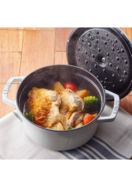 La Cocotte Döküm Tencere Trüf Beyazı 24Cm