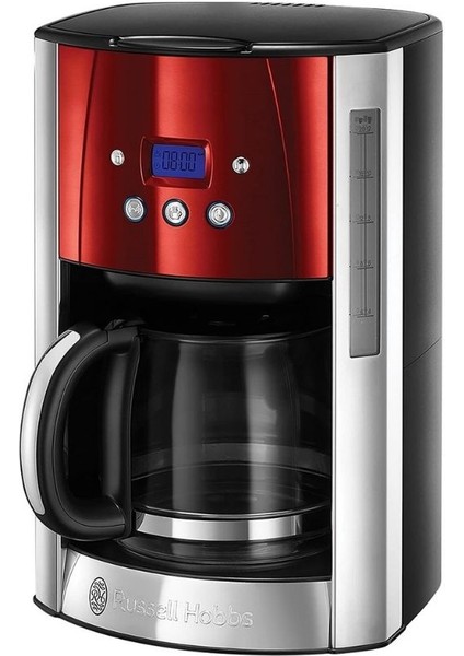 Russell Hobbs Luna Solar Kırmmızı (Red) Kahve Makinesi