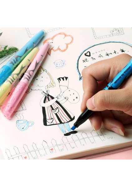Açık Sarı Stil Silinebilir Fosforlu Kalemler Floresan Fosforlu Kalem Işaretleyiciler Pastel Cetvel Kalemi Öğrenci Okul Ofis Malzemeleri Için Sevimli Kırtasiye (Yurt Dışından) fırsatları