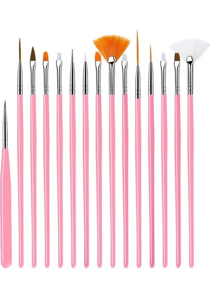 Set 7 Stili Lld Naylon Saç Ahşap Saplı Suluboya Boya Fırçası Kalem Seti Öğrenmek Için Diy Yağlı Akrilik Boyama Sanat Boya Fırçaları Malzemeleri (Yurt Dışından)
