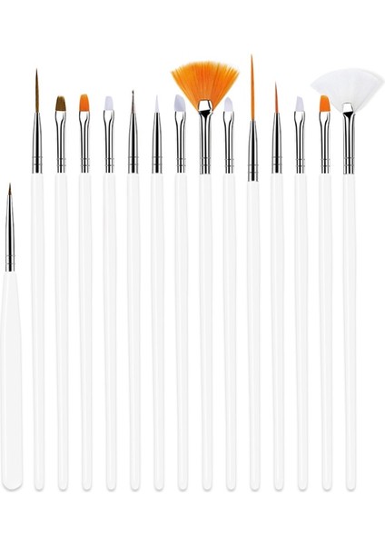Set 7 Stili Lld Naylon Saç Ahşap Saplı Suluboya Boya Fırçası Kalem Seti Öğrenmek Için Diy Yağlı Akrilik Boyama Sanat Boya Fırçaları Malzemeleri (Yurt Dışından)
