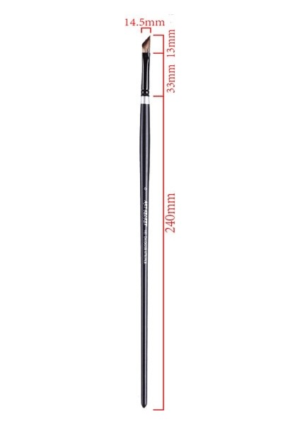Size6 1 Adet Tarzı Artsecret Suluboya Liner Art Bruds Kore Ithal Mangoolon Taklon Saç Ahşap Saplı Hançer Striptizci Pirinç Yüksük (Yurt Dışından)