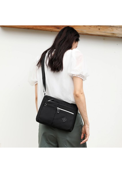 2024 Yeni Moda Basit Omuz Crossbody Çanta Bayanlar Büyük Kapasiteli Çok Yönlü Su Geçirmez Sırt Çantaları (Yurt Dışından) modelleri