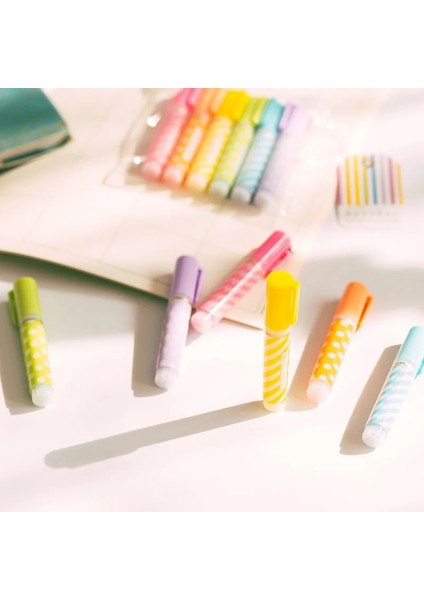 Ellen Brook Ute Kawaii Şeker Fosforlu Kalem Yaratıcı Çocuklar Için Güzel Karikatür Kore Kırtasiye Okul Ofis Malzemeleri Hediye (Yurt Dışından) modelleri