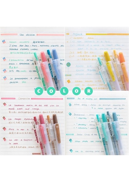 Turuncu Set Stili Olor Fosforlu Jel Kalem Seti Ins Tarzı Renkli Retro Marker Nokta Kalemi Çizim Vurgulama Ofis Okulu A6853 Için (Yurt Dışından) fiyatları