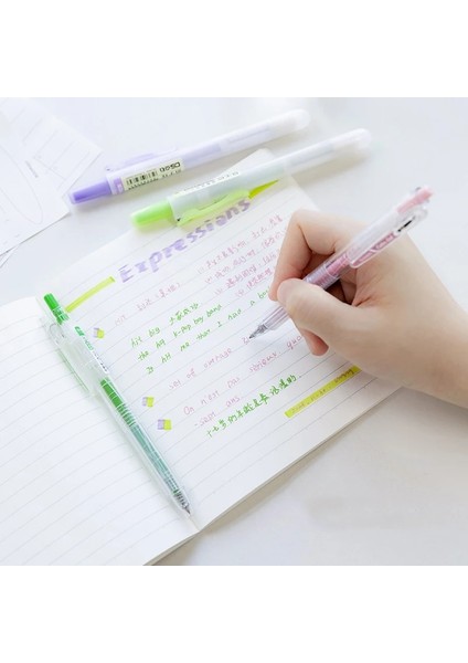 Turuncu Set Stili Olor Fosforlu Jel Kalem Seti Ins Tarzı Renkli Retro Marker Nokta Kalemi Çizim Vurgulama Ofis Okulu A6853 Için (Yurt Dışından) fırsatları