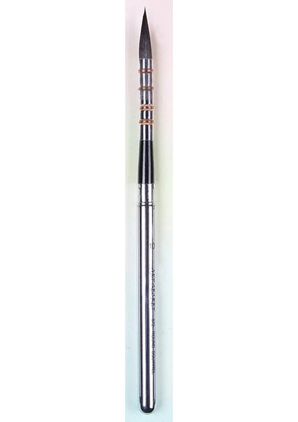 SIZE10 Tarzı Artsecret High Grade 872ROUND Katlanabilir Sanat Boyama Fırçaları Sincap Saç Ahşap Saplı Sanatsal Suluboya Çizim Için (Yurt Dışından)