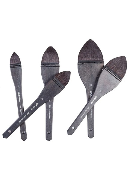 SIZE40 1 Adet Tarzı Artsecret Free-G Suluboya-Bruquirrel Saç Karışımı Ahşap Saplı Boya Fırçası Sanat Malzemeleri (Yurt Dışından) modelleri