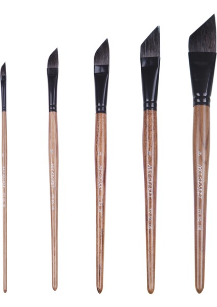 No.6 Tarzı Artsecret Yüksek Dereceli 777SQDS Suluboya Astar Fırçalar Meşe Ahşap Saplı Sincap Saç Sanatsal Sanat Boyama Çizim Için (Yurt Dışından) fiyatları