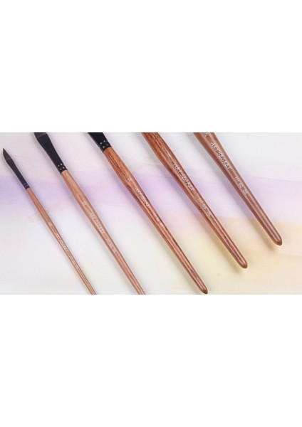 No.6 Tarzı Artsecret Yüksek Dereceli 777SQDS Suluboya Astar Fırçalar Meşe Ahşap Saplı Sincap Saç Sanatsal Sanat Boyama Çizim Için (Yurt Dışından) modelleri
