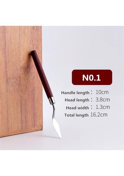 1 Numaralı Stil Yağlıboya Spatula Paslanmaz Çelik Yağlıboya Bıçakları Sanatçı El Sanatları Yağlıboya Karıştırma Spatula Kazıyıcı Sanat Araçları (Yurt Dışından) fiyatları