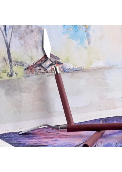 1 Numaralı Stil Yağlıboya Spatula Paslanmaz Çelik Yağlıboya Bıçakları Sanatçı El Sanatları Yağlıboya Karıştırma Spatula Kazıyıcı Sanat Araçları (Yurt Dışından) indirimleri