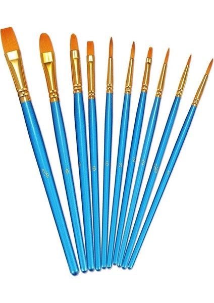 10 Adet Mor Bordo Tarzı Sanatçı Boya Fırçası Seti Ahşap Saplı Naylon Saç Detay Boya Fırçaları Akrilik Yağ Suluboya Fırçaları Yüz El Sanatları Boyama Için (Yurt Dışından) fiyatları