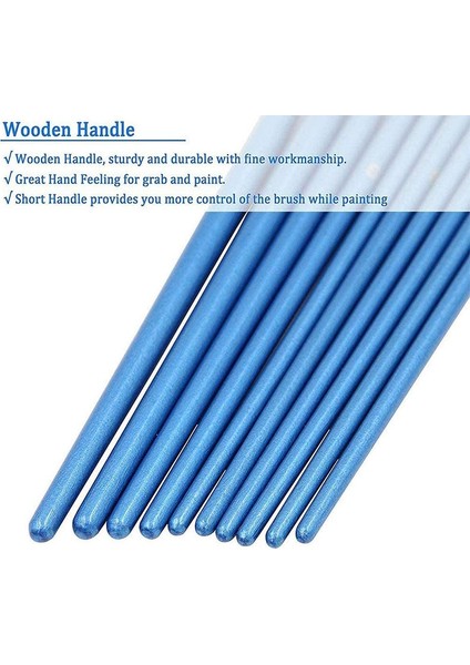 10 Adet Mor Bordo Tarzı Sanatçı Boya Fırçası Seti Ahşap Saplı Naylon Saç Detay Boya Fırçaları Akrilik Yağ Suluboya Fırçaları Yüz El Sanatları Boyama Için (Yurt Dışından) indirimleri