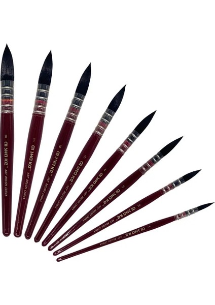 3 Numara Stili 1 Adet Suluboya Fırçaları Sanat Resim Fırçaları Sanatsal Suluboya Fırça Seti Su Renk Için Guaj Çizim Sanat Boyama (Yurt Dışından) modelleri