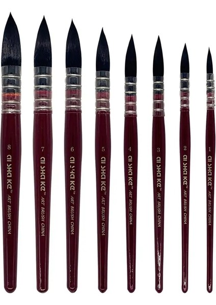 3 Numara Stili 1 Adet Suluboya Fırçaları Sanat Resim Fırçaları Sanatsal Suluboya Fırça Seti Su Renk Için Guaj Çizim Sanat Boyama (Yurt Dışından) fırsatları