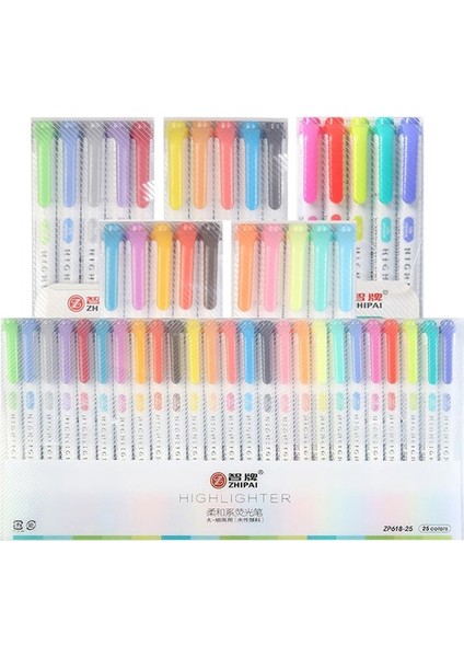 20 Renk-Bir Stil Renkler Çift Başlı Floresan Kalem Yaratıcı Fosforlu Kalemler Sanat Marker Peool Malzemeleri Sevimli Kawaii Kırtasiye (Yurt Dışından) fiyatları