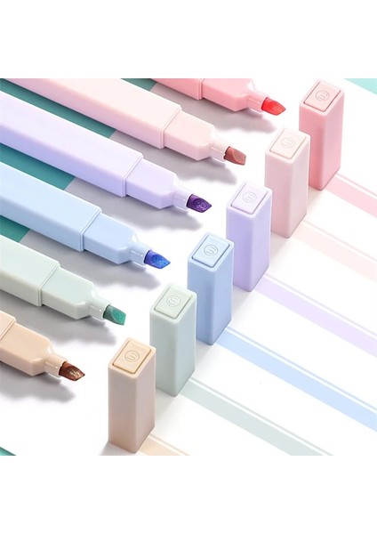 3 Stili Ayarla Et Renkli Fosforlu Kalem Çift Kafa Marker Kırtasiye Hilighter Sanat Marker Öğrenci Marker Kalem Düz Renk Fosforlu Kalemler (Yurt Dışından) fiyatları