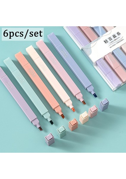 3 Stili Ayarla Et Renkli Fosforlu Kalem Çift Kafa Marker Kırtasiye Hilighter Sanat Marker Öğrenci Marker Kalem Düz Renk Fosforlu Kalemler (Yurt Dışından) modelleri