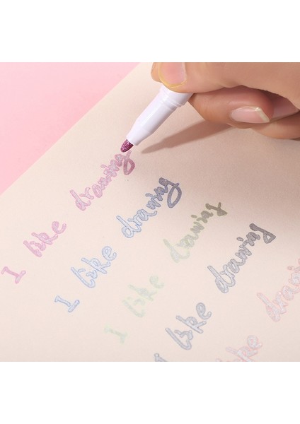 8 Renk C Stili Et Renkli Çift Çizgi Kalem Fosforlu Floresan Işaretleyici Şeker Renk Öğrenci Okul Posteri Için Çok Renkli El Not Kalem (Yurt Dışından) modelleri