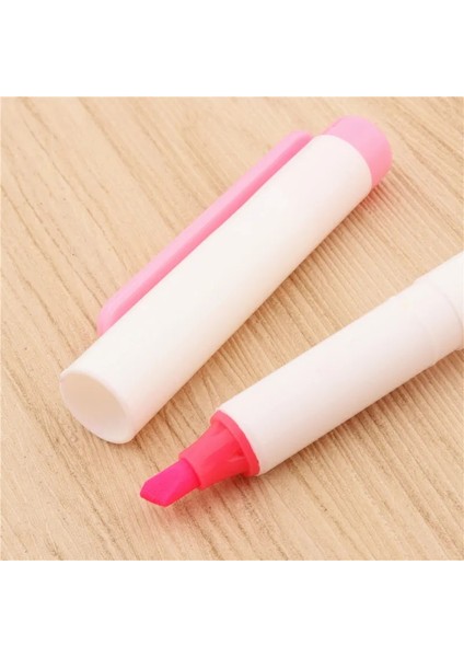 Pembe Tarzı Yüksek Li Olor Fosforlu Marker Öğrenci Okul Ofis Kırtasiye Floresan Sanat Boyama Kalemler Yeni (Yurt Dışından)