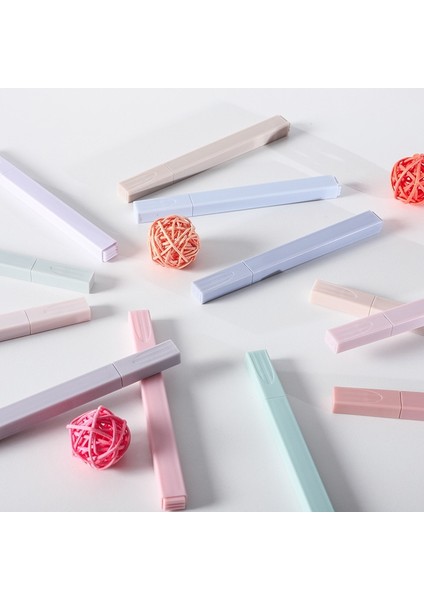 No.1 Tarzı Et Kısa Stil Soluk Renk Fosforlu Kalem Floresan Kalem Sanat Işaretleyiciler Hediye Kırtasiye Fosforlu Kalem Seti Pastel Fosforlu Kalemler (Yurt Dışından) fiyatları