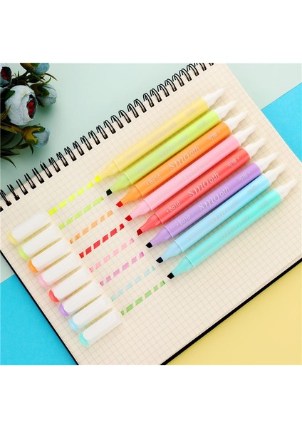 NO.4446 Tarzı Lot Fosforlu Kalem Pastel Işaretleyiciler Floresan Kalem Suluboya Fosforlu Kalemler Çizim Boyama Sanat Sabit Malzemeleri (Yurt Dışından)