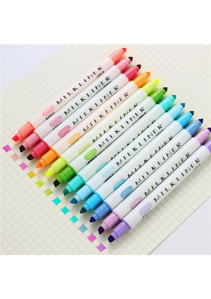 NO.4446 Tarzı Lot Fosforlu Kalem Pastel Işaretleyiciler Floresan Kalem Suluboya Fosforlu Kalemler Çizim Boyama Sanat Sabit Malzemeleri (Yurt Dışından) fiyatları