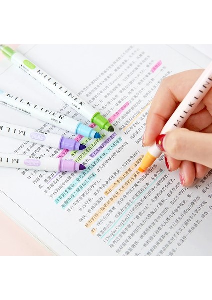 NO.4446 Tarzı Lot Fosforlu Kalem Pastel Işaretleyiciler Floresan Kalem Suluboya Fosforlu Kalemler Çizim Boyama Sanat Sabit Malzemeleri (Yurt Dışından) fırsatları