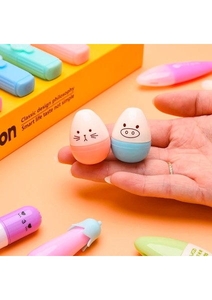 Puding Tarzı 6 Adetlot Kapsül Fosforlu Vitamin Hap Vurgu Işaretleyici Renkli Kalemler Kırtasiye Ofis Okul Tabanı Işaretleyiciler Kırtasiye (Yurt Dışından) fırsatları