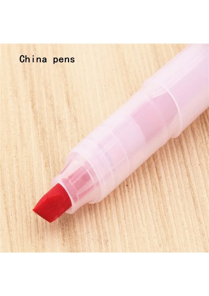 Kırmızı Stil Yüksek 61 Şeffaf Renk Fosforlu Kalem Öğrenci Okul Ofis Kırtasiye Floresan Sanat Marker Kalem Yeni (Yurt Dışından)
