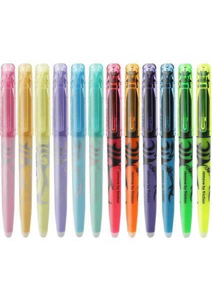 Doğa Grisi Stili Lot Silinebilir Fosforlu Kalem Sıcak Kaybolan Sürtünme Floresan Pastel Doğa Renk Işaretleyici Astar Çizim Yazı F250 (Yurt Dışından) fiyatları