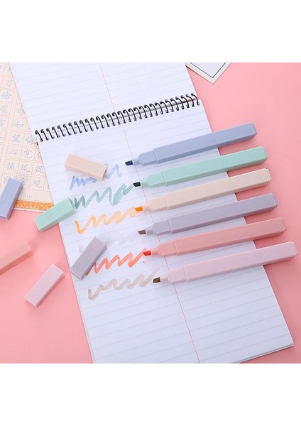 B Tarzı Et Fosforlu Kalemler Kawaii Şeker Renk Manga Işaretleyiciler Midliner Pastel Fosforlu Kalem Seti Okul Öğrenci Kırtasiye (Yurt Dışından) fırsatları