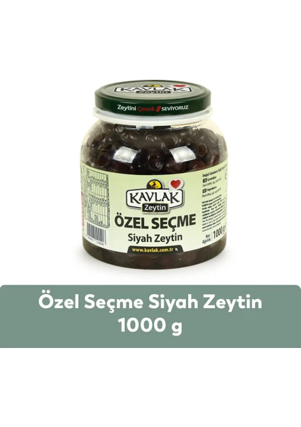 Kavlak Özel Seçme Gemlik Siyah Zeytin 1 kg