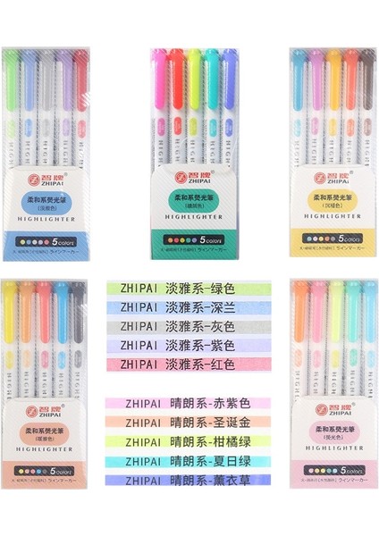 10 Renk-Ce Stili 25 Renk Çift Kafa Fosforlu Kalem Hafif Renkler Floresan Fosforlu Kalemler Sanat Marker Okul ve Ofis Sanat Kırtasiye Tedarik (Yurt Dışından) fiyatları