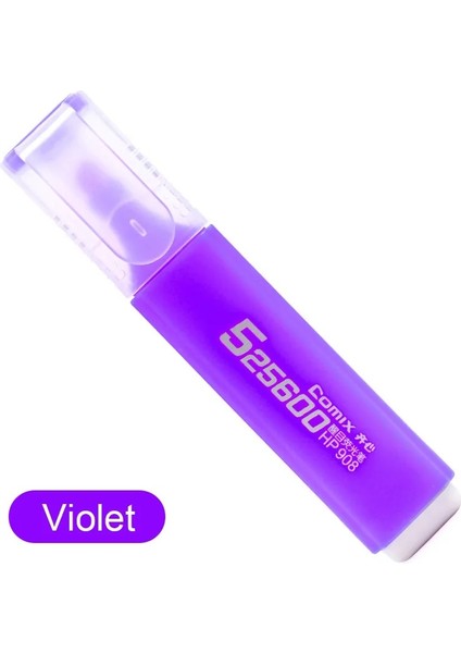 Menekşe Tarzı Comix Yüksek Kapasiteli Fosforlu Kalem Işaretleyici Kalemler Sevimli Kawaii Kırtasiye Malzemesi Papelaria Yazma Öğrenci Ofis Okul Malzemeleri (Yurt Dışından)