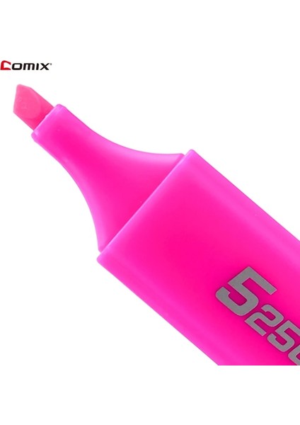 Menekşe Tarzı Comix Yüksek Kapasiteli Fosforlu Kalem Işaretleyici Kalemler Sevimli Kawaii Kırtasiye Malzemesi Papelaria Yazma Öğrenci Ofis Okul Malzemeleri (Yurt Dışından) indirimleri