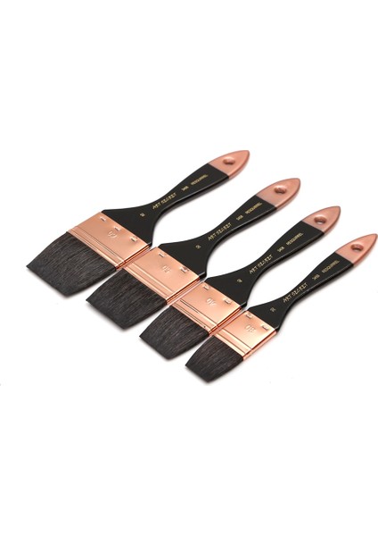 Yuvarlak Kafa-30 Tarzı Premium Roundflat Sanatçı Sincap Saç Boya Fırçası Büyük Yıkama Yumuşak Fırçalar Sanat Boyama Akrilik Suluboya Için Set (Yurt Dışından)