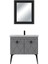 Cosmos 90 cm Matt Anthracite Banyo Dolabı 1