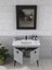 Cosmos 90 cm Matt Anthracite Banyo Dolabı 3