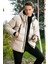Kapüşonlu Suya Ve Rüzgara Dayanıklı Soğuk Geçirmez Slim Fit Mont Erkek Mont 5717101 1