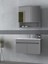 Dalyan 80 cm Banyo Dolabı Renk Mat Gri 1