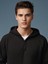 Yarım Fermuarlı Kapüşonlu Sweatshirt Raglan Uzun Kollu - 3iplik Pamuklu Standart Fit HOD5059 2
