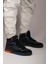 Erkek Comfort Sneaker Bot 001263SIYAH Saks 4