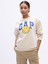 Kadın Bej Smiley® Originals Gap Logo Relaxed Sweatshirt 1