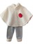 Kapüşonlu Bebek Panço Takım 1