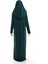 Ihvan Online Zümrüt Yeşili Tek Parça Pratik Başörtülü Robalı Namaz Elbisesi 8015 3
