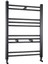 Tekno Trust 50/70 cm 8 Borulu Siyah Renk Havlupan Banyo Isıtıcı 1