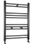Tekno Trust 50/70 cm 8 Borulu Siyah Renk Havlupan Banyo Isıtıcı 2